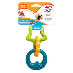 Nylabone Puppy Teething Ring Chew Toys for Dogs