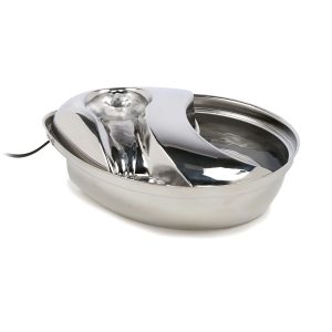 Pioneer Pet Raindrop Stainless Steel Pet Drinking Fountain