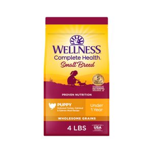Wellness Complete Health Turkey, Salmon & Oatmeal Natural Small Breed Dry Puppy Food