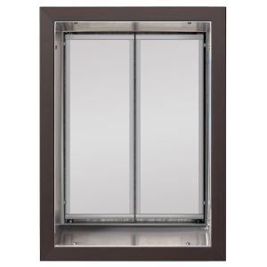 Plexidor Wall Mount Pet Door in Bronze