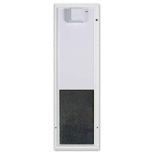 Plexidor Large Wall Mount PDE Electronic Pet Door in White