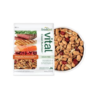 Freshpet Vital Grain Free Chicken, Beef, Salmon & Egg Recipe Fresh Dog Food