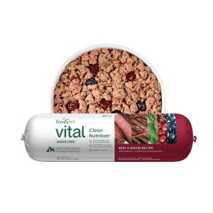 Freshpet Vital Grain Free Beef & Bison Recipe Roll Fresh Dog Food