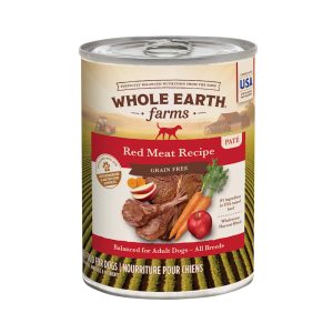 Whole Earth Farms Grain Free Red Meat Recipe Canned Dog Food
