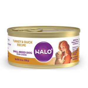 Halo Small Breed Holistic Turkey & Duck Recipe Canned Dog Food