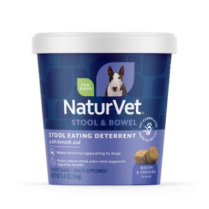 NaturVet Coprophagia Stool Eating Deterrent Dog Chews