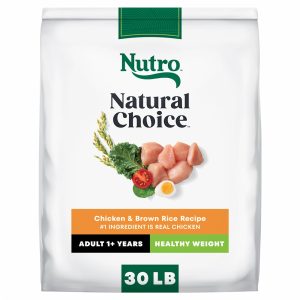 Nutro Natural Choice Chicken & Brown Rice Recipe Adult Healthy Weight Dog Food