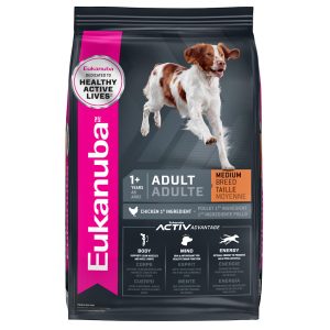 Eukanuba Adult Medium Breed Chicken Flavor Dry Dog Food
