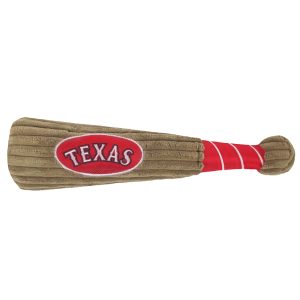 Pets First MLB Texas Rangers Baseball Bat Toy