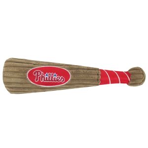 Pets First MLB Philadelphia Phillies Baseball Bat Toy