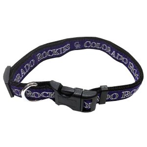Pets First Colorado Rockies MLB Dog Collar