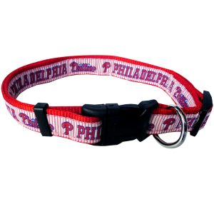 Pets First Philadelphia Phillies MLB Dog Collar