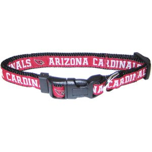 Pets First Arizona Cardinals NFL Dog Collar