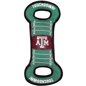 Pets First Texas A&M Aggies NCAA Field Tug Dog Toy