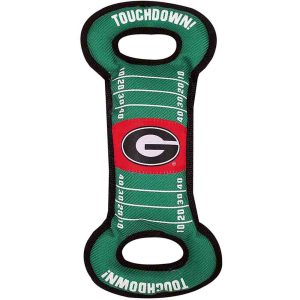 Pets First Georgia Bulldogs NCAA Field Tug Dog Toy