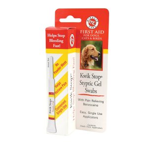 Miracle Care Kwik Stop Styptic Gel Swabs for Dogs