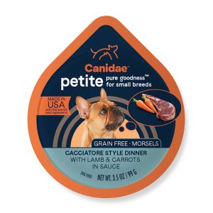 Canidae PURE Grain Free Petite Small Breed Cacciatore Style Dinner with Lamb and Carrots Wet Dog Food