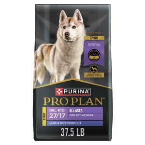 Purina Pro Plan High Protein, SPORT 27/17 Lamb & Rice Formula Small Bites Dry Dog Food