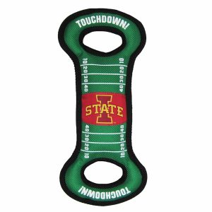 Pets First Iowa State Cyclones Field Tug Dog Toy