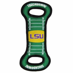 Pets First LSU Tigers Field Tug Dog Toy