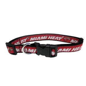 Pets First Miami Heat Dog Collar