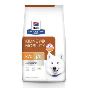 Hill's Prescription Diet k/d Kidney Care + Mobility Chicken Flavor Dry Dog Food