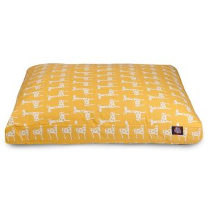 Majestic Pet Stretch Yellow Rectangle Pet Bed