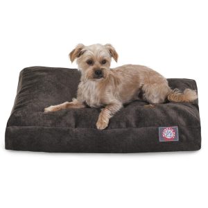 Majestic Pet Storm Villa Shredded Memory Foam Rectangle Dog Bed