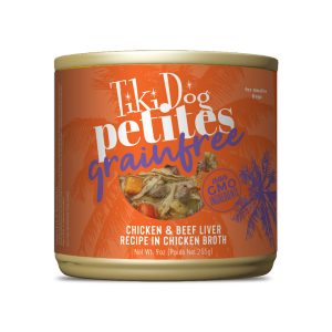 Tiki Dog Petites Grain Free Chicken & Beef Wet Dog Food Cans