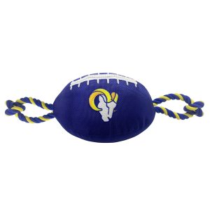 Pets First Los Angeles Rams Football Dog Toy