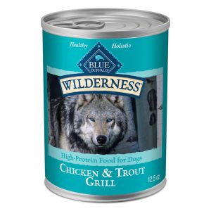 Blue Buffalo Wilderness Chicken & Trout Grill Adult Wet Dog Food