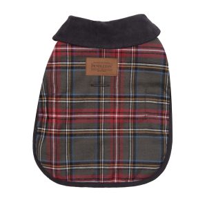 Pendleton Grey Stewart Plaid Dog Coat