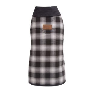 Pendleton Charcoal Ombre Plaid Dog Coat