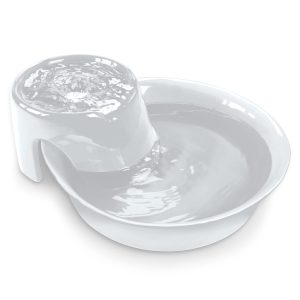 Pioneer Pet Big Max White Ceramic Fountain for Dog