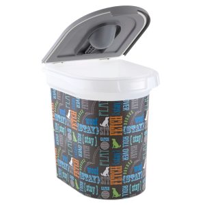 Paw Prints Food Bin Wordplay