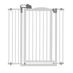 Richell One-Touch White Pet Gate II Wide