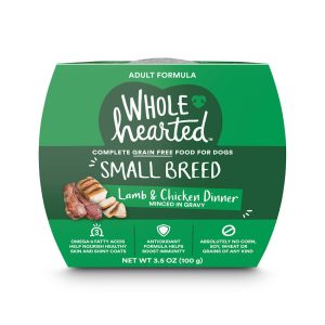 WholeHearted Grain Free Small Breed Lamb and Chicken Dinner Adult Wet Dog Food
