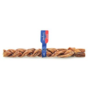 Barkworthies Braided Beef Gullet Dog Chews