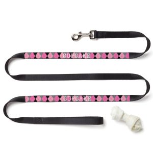 Custom Personalization Solutions Personalized Pink Argyle Dog Leash