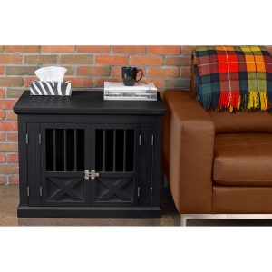 Zoovilla Triple Door Black Dog Crate
