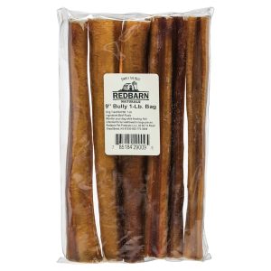 Redbarn Naturals 9" Beef Bully Stick Dog Treat
