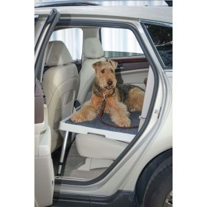 Car-Dek Seat Shelf with Non Sliding Carpet for Pets