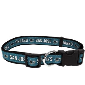 Pets First San Jose Sharks Dog Collar