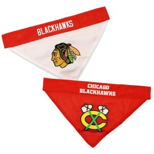 Pets First Chicago Blackhawks Reversible Dog Bandana