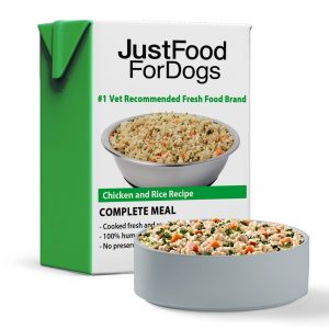 JustFoodForDogs Pantry Fresh Chicken and White Rice Dog Food