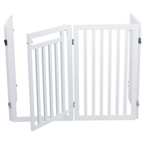 TRIXIE Dog Barrier Four Panel White Gate