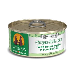 Weruva Classics Cirque de la Mer with Tuna & Veggies in Pumpkin Soup Wet Dog Food