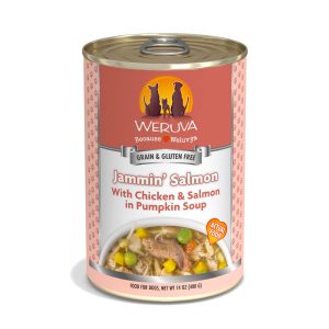Weruva Classics Jammin' Salmon with Chicken & Salmon in Pumpkin Soup Wet Dog Food