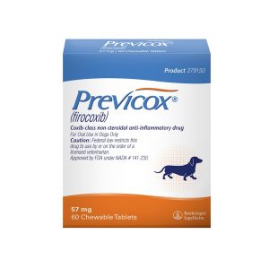 Previcox Chewable Tablets for Dogs 57 mg