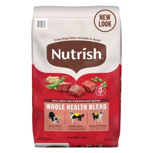 Nutrish Rachael Ray Real Beef, Pea & Brown Rice Recipe Whole Health Blend Dry Dog Food